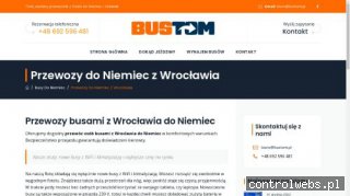 Przewóz osób busem do Niemiec