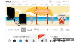 Sklep internetowy www.ole.pl-wyposażenie toalet publicznych