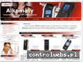 Screenshot strony www.alkomaty-sklep.pl