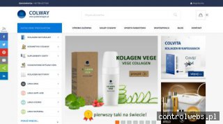 Kolagen Inventia - Collagen Colway, tabletki Colvita