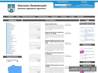 Ogłoszenia Ostrowiec Świętokrzyski