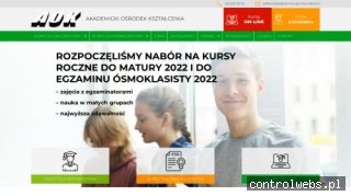 Kursy maturalne Łódź