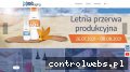 Screenshot strony bechpackaging.pl
