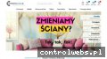 Screenshot strony zmieniamysciany.pl