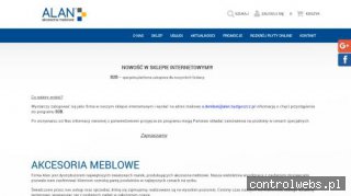 Zawiasy meblowe - Z.H.U. Alan