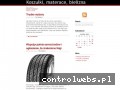 Screenshot strony www.koszulki-materace-bielizna.com.pl