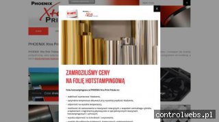 PHOENIX XTRA PRINT - OBCIĄGI OFFSETOWE