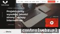 Screenshot strony www.vertesdesign.pl