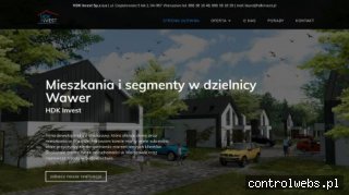Sprzedaż segmentów - HDK INVEST