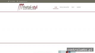 Meble metalowe