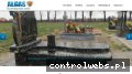 Screenshot strony www.algas.com.pl