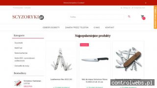 Scyzoryki sklep