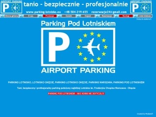 Parking Lotnisko Okęcie - strzeżony parking Okęcie