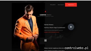 Garnitur szyty na miare