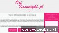 Screenshot strony orikosmetyki.pl