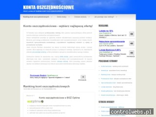 Konta oszczędnościowe