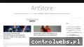 Screenshot strony artstore.pl