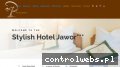 Screenshot strony hoteljawor.com.pl