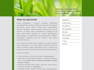 Cukrzyca typu 1 - pomoc psychologiczna