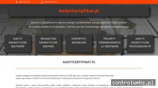 Świadectwa energetyczne