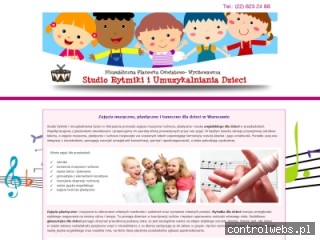 STUDIORYTMIKI zajęcia plastyczne dla dzieci