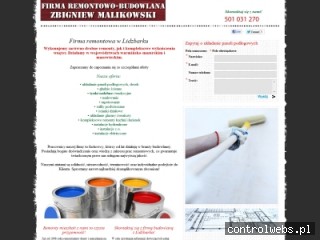 Firma remontowo-budowlana Zbigniew Malikowski tynkowanie