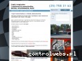Screenshot strony www.autoczesciminskmazowiecki.pl