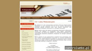 CV i Listy Motywacyjne - Profesjonalne CV po angielsku i niemiecku