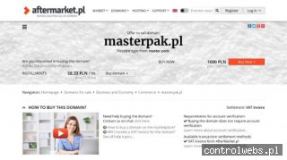 MASTERPAK tasma pakowa z nadrukiem