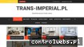Screenshot strony trans-imperial.pl