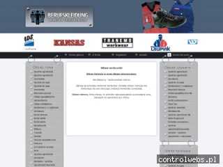 Berufsleidung odzież dla spawaczy