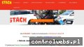 Screenshot strony stach.cracow.biz