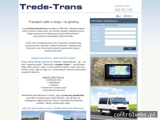 TREDE-TRANS międzynarodowy przewóz osób