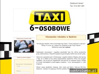 Taxi van Będzin