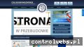 Screenshot strony www.cm.edu.pl