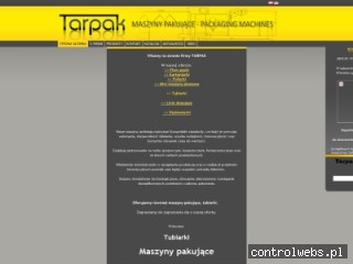Urządzenia do foliowania i pakowania Tarpak.pl