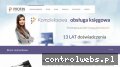 Screenshot strony biuro-profin.pl