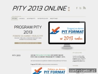 Pity 2013 program