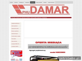 PHU DAMAR S.C. silniki spalinowe