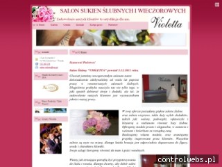 SALON VIOLETTA - suknie ślubne