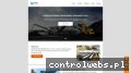 Screenshot strony www.klaudiusz-trans.pl