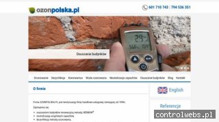 ozonpolska.pl- dezynfekcja