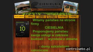 Ciesielnia budowa i wyroby z drewna
