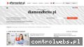Screenshot strony www.diamondbrite.pl
