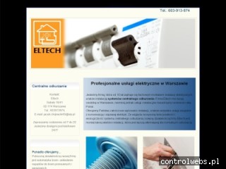 Eltech- modernizacja instalacji elektrycznych