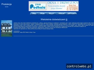 ZRB Podhale-drzwi balkonowe