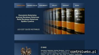 NOTARIUSZ Andrzej Barabasz usługi notarialne