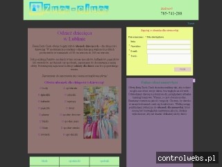 ZUCH-CIUCH SŁAWOMIR ŁOSZ ubranka dziecięce