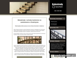BALUSTRADY I SCHODY IGNACY PŁAWSKI schody drewniane