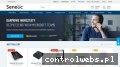 Screenshot strony www.senetic.pl